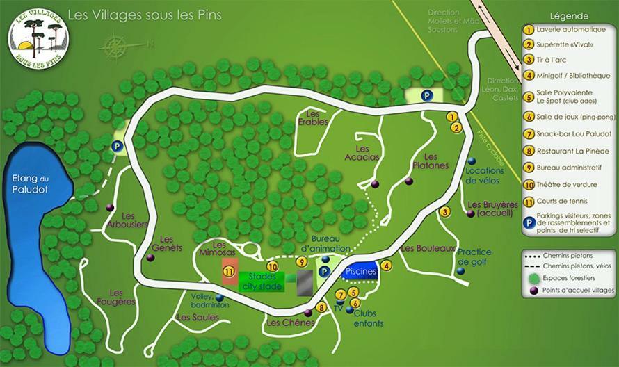 Les Fougeres A81 Les Villages Sous Les Pins Leon 40550 المظهر الخارجي الصورة